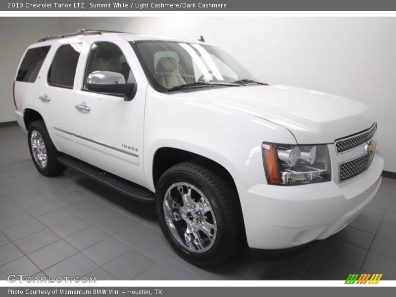 Summit White / Light Cashmere/Dark Cashmere 2010 Chevrolet Tahoe LTZ