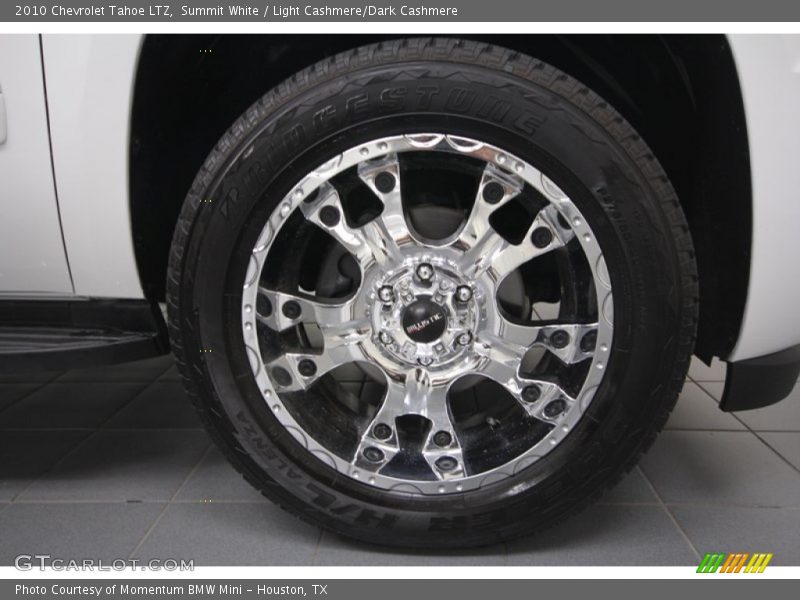 Summit White / Light Cashmere/Dark Cashmere 2010 Chevrolet Tahoe LTZ