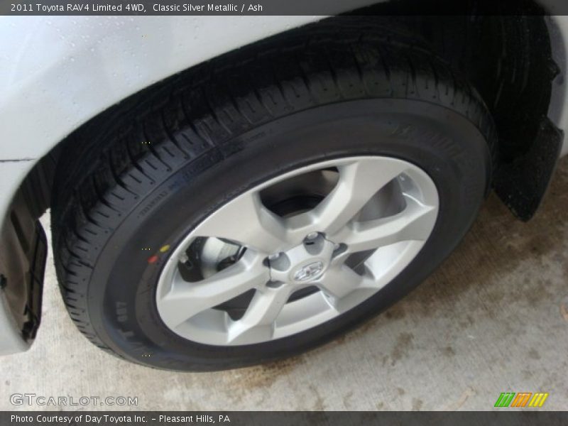 Classic Silver Metallic / Ash 2011 Toyota RAV4 Limited 4WD