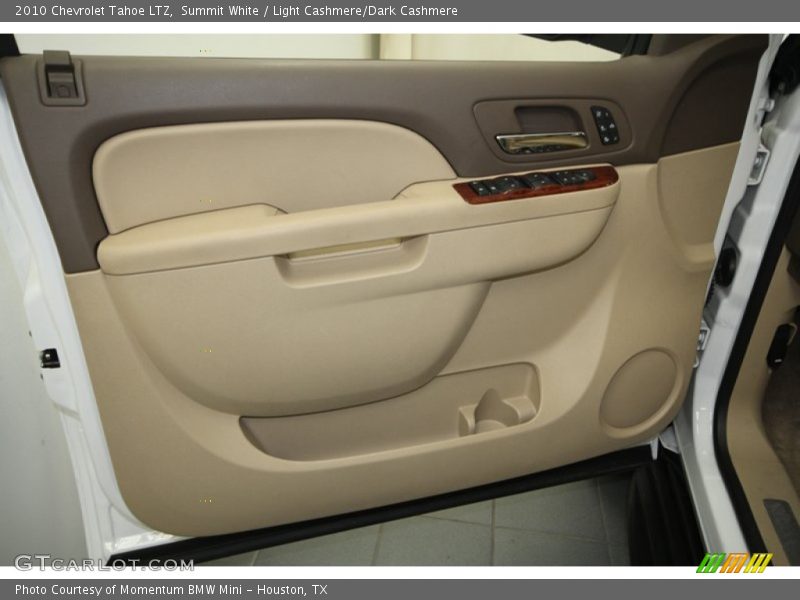 Summit White / Light Cashmere/Dark Cashmere 2010 Chevrolet Tahoe LTZ