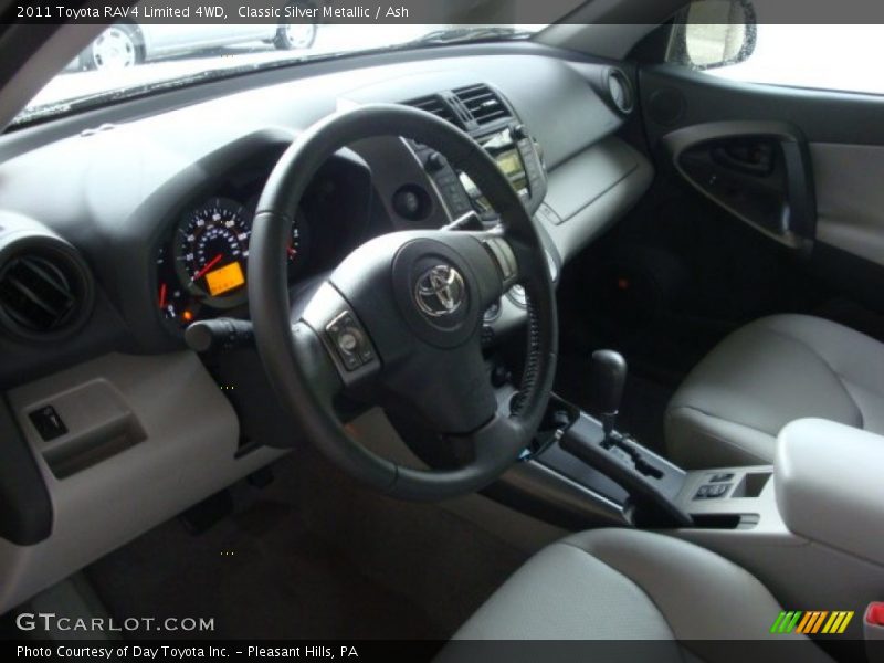 Classic Silver Metallic / Ash 2011 Toyota RAV4 Limited 4WD