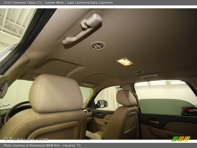 Summit White / Light Cashmere/Dark Cashmere 2010 Chevrolet Tahoe LTZ