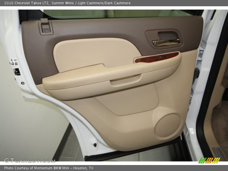 Summit White / Light Cashmere/Dark Cashmere 2010 Chevrolet Tahoe LTZ