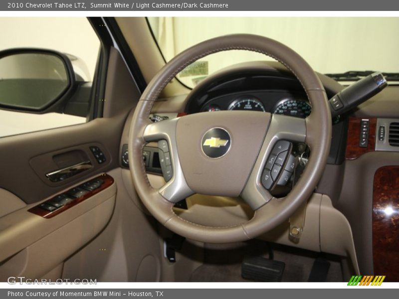 Summit White / Light Cashmere/Dark Cashmere 2010 Chevrolet Tahoe LTZ