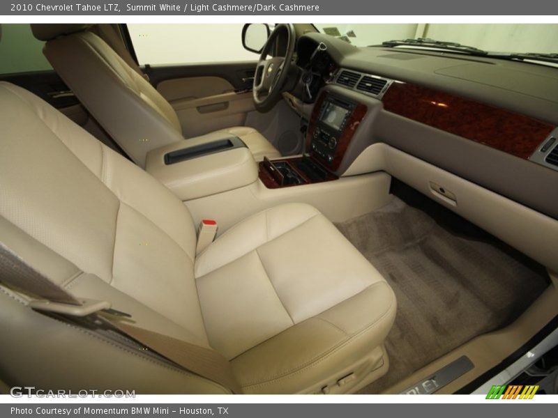 Summit White / Light Cashmere/Dark Cashmere 2010 Chevrolet Tahoe LTZ
