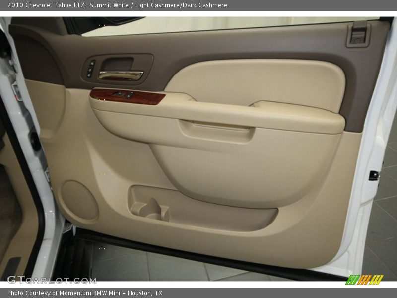 Summit White / Light Cashmere/Dark Cashmere 2010 Chevrolet Tahoe LTZ