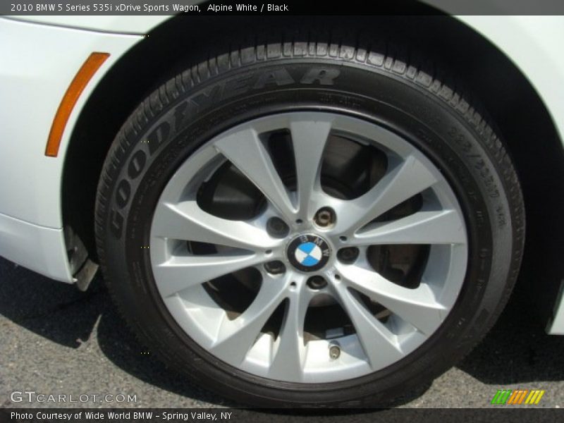 Alpine White / Black 2010 BMW 5 Series 535i xDrive Sports Wagon