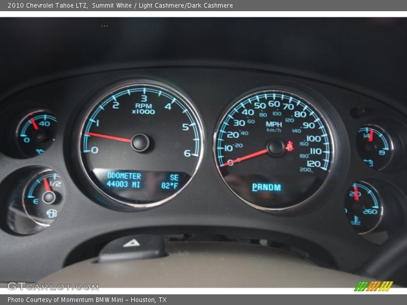 Summit White / Light Cashmere/Dark Cashmere 2010 Chevrolet Tahoe LTZ