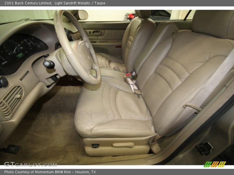Front Seat of 2001 Century Limited
