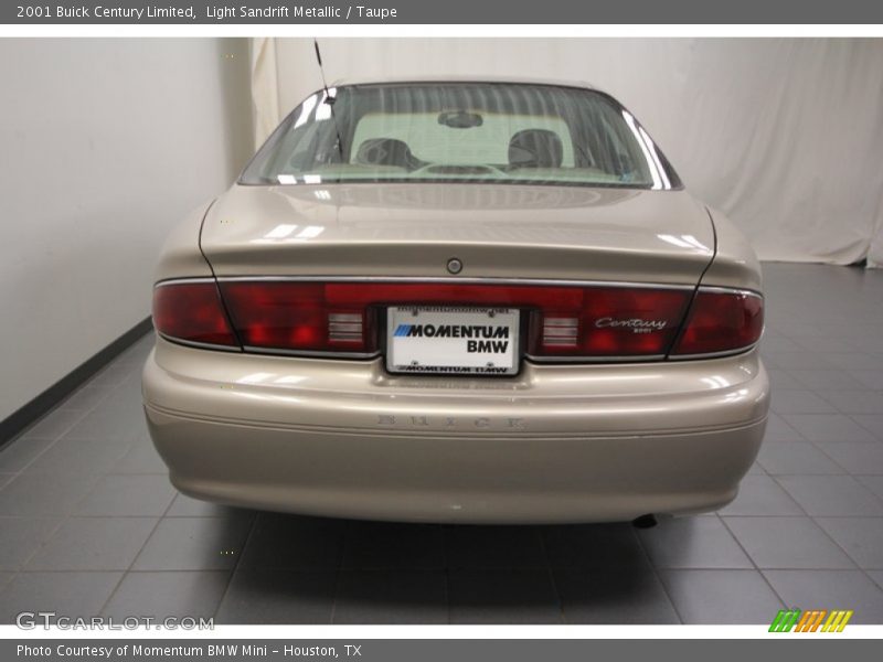 Light Sandrift Metallic / Taupe 2001 Buick Century Limited