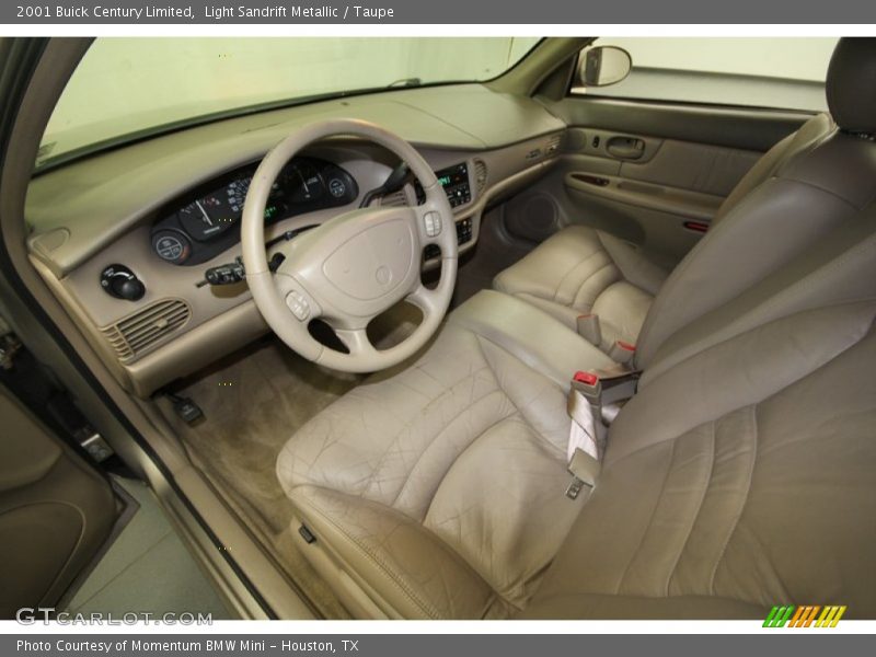 Front Seat of 2001 Century Limited