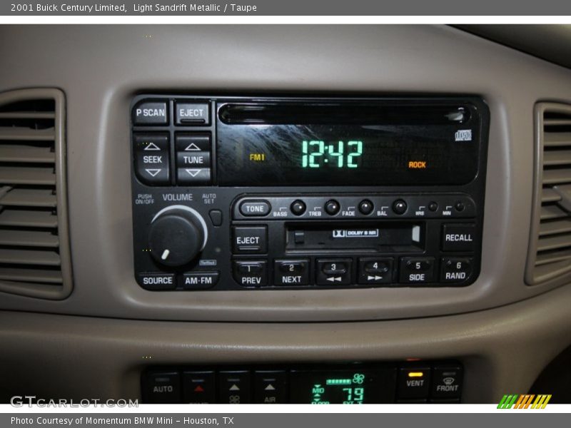 Audio System of 2001 Century Limited