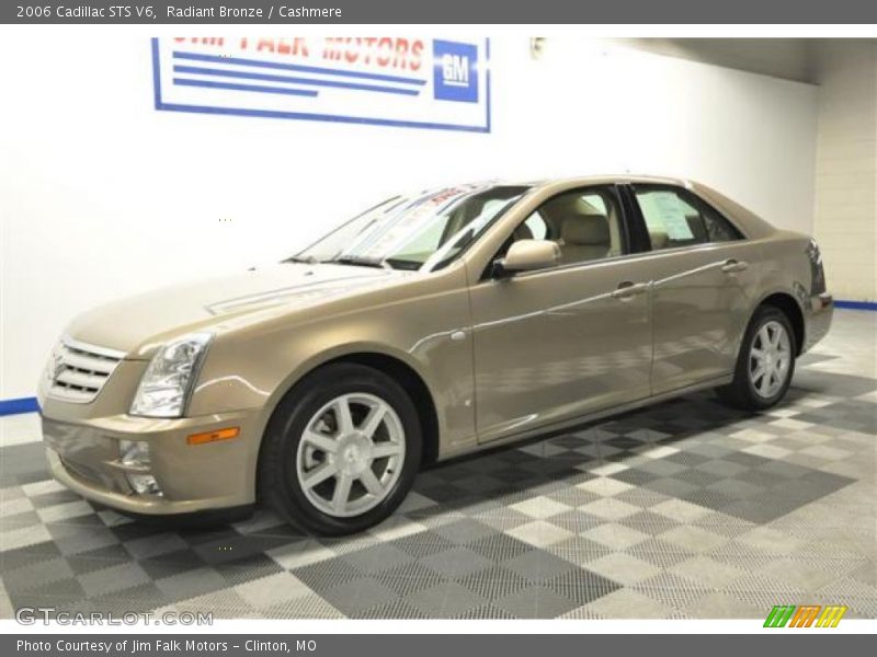 Radiant Bronze / Cashmere 2006 Cadillac STS V6