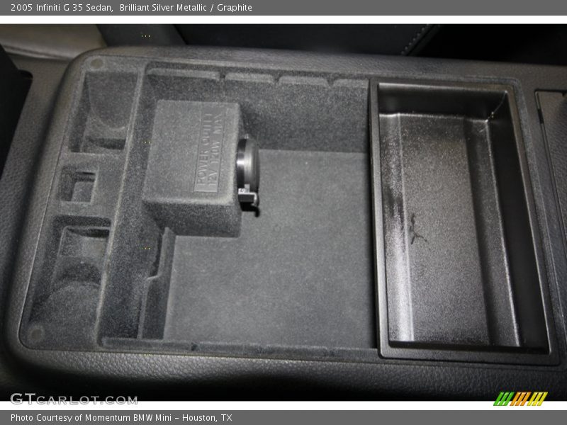 Brilliant Silver Metallic / Graphite 2005 Infiniti G 35 Sedan