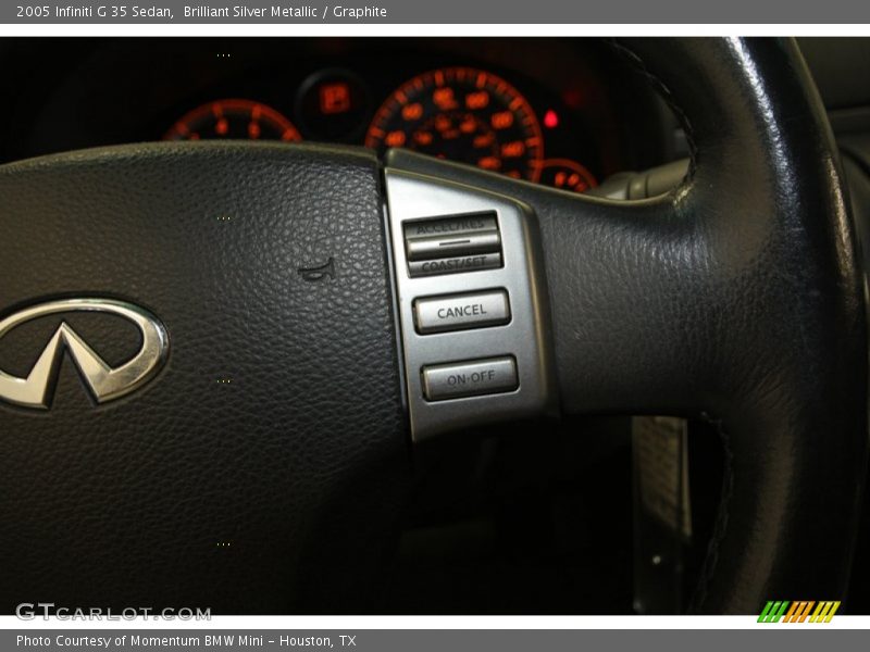 Brilliant Silver Metallic / Graphite 2005 Infiniti G 35 Sedan
