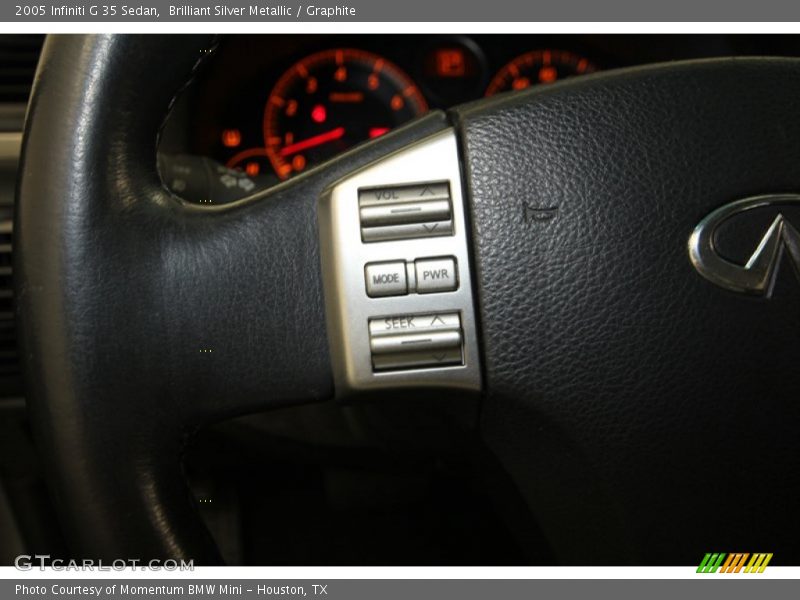 Brilliant Silver Metallic / Graphite 2005 Infiniti G 35 Sedan