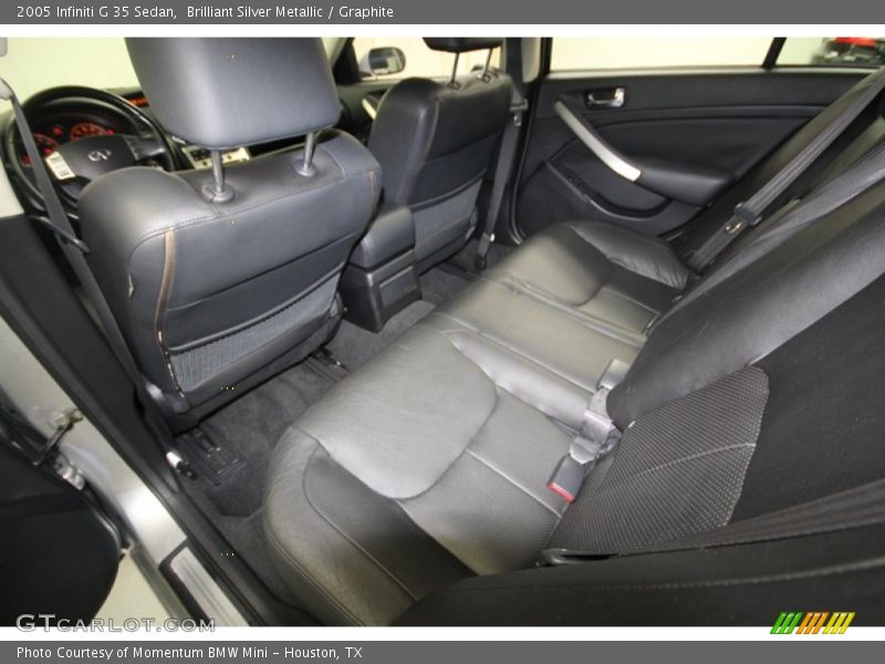 Brilliant Silver Metallic / Graphite 2005 Infiniti G 35 Sedan