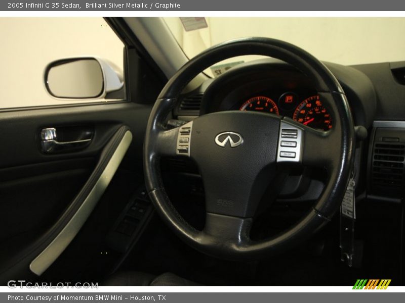 Brilliant Silver Metallic / Graphite 2005 Infiniti G 35 Sedan