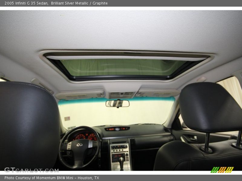 Brilliant Silver Metallic / Graphite 2005 Infiniti G 35 Sedan
