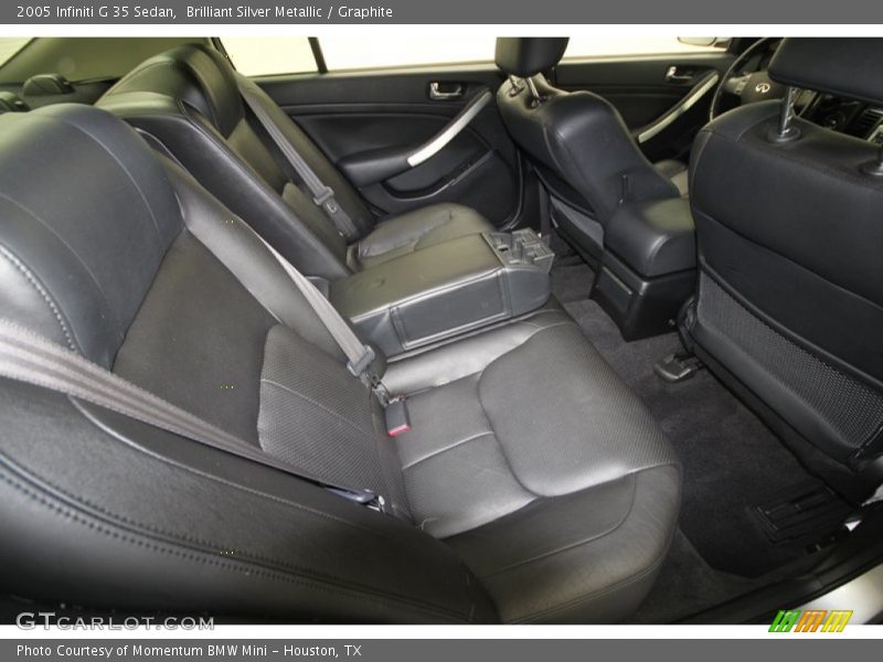 Brilliant Silver Metallic / Graphite 2005 Infiniti G 35 Sedan