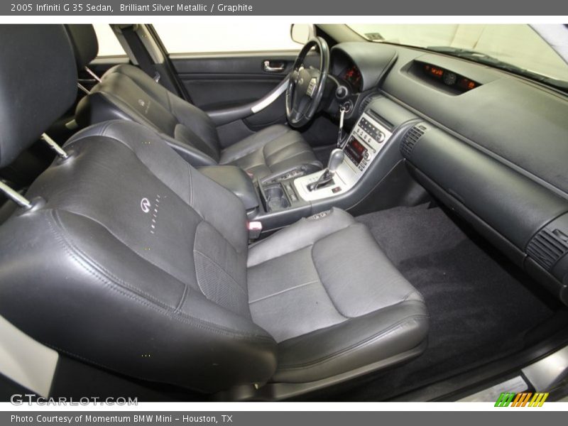Brilliant Silver Metallic / Graphite 2005 Infiniti G 35 Sedan