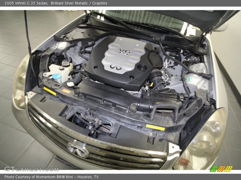 Brilliant Silver Metallic / Graphite 2005 Infiniti G 35 Sedan
