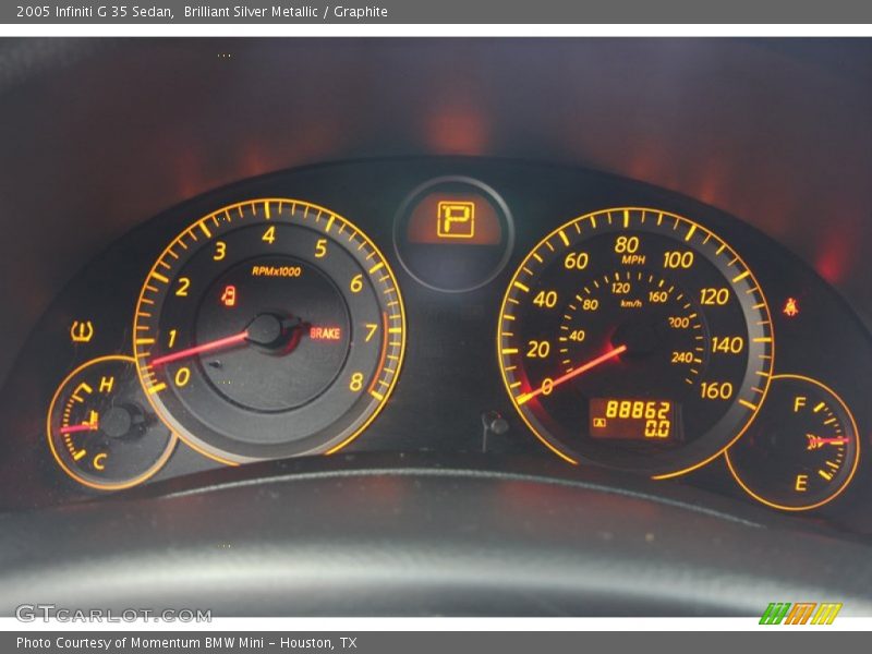 Brilliant Silver Metallic / Graphite 2005 Infiniti G 35 Sedan