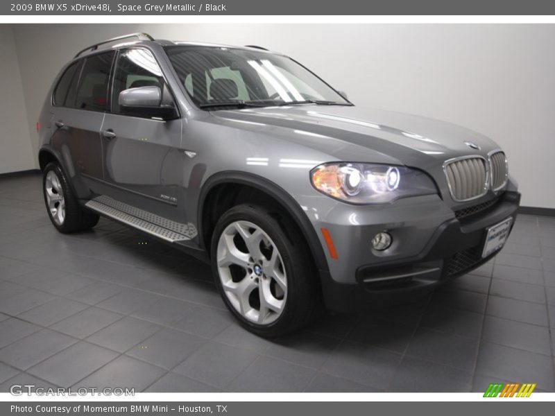 Space Grey Metallic / Black 2009 BMW X5 xDrive48i