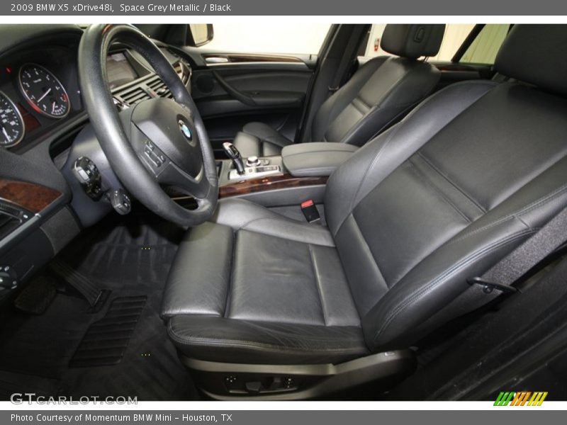 Space Grey Metallic / Black 2009 BMW X5 xDrive48i