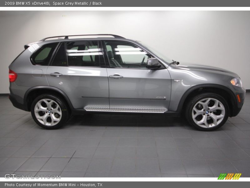 Space Grey Metallic / Black 2009 BMW X5 xDrive48i