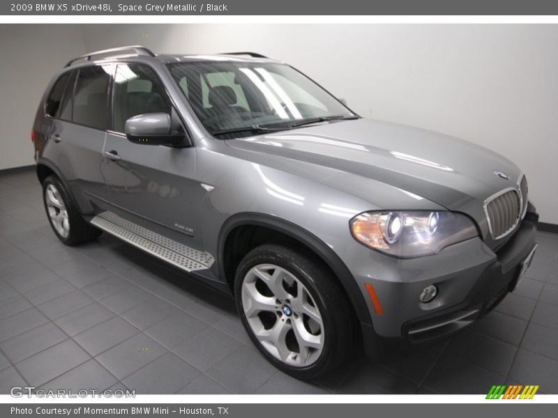 Space Grey Metallic / Black 2009 BMW X5 xDrive48i