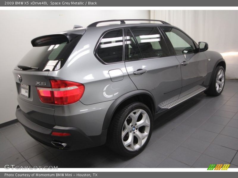 Space Grey Metallic / Black 2009 BMW X5 xDrive48i