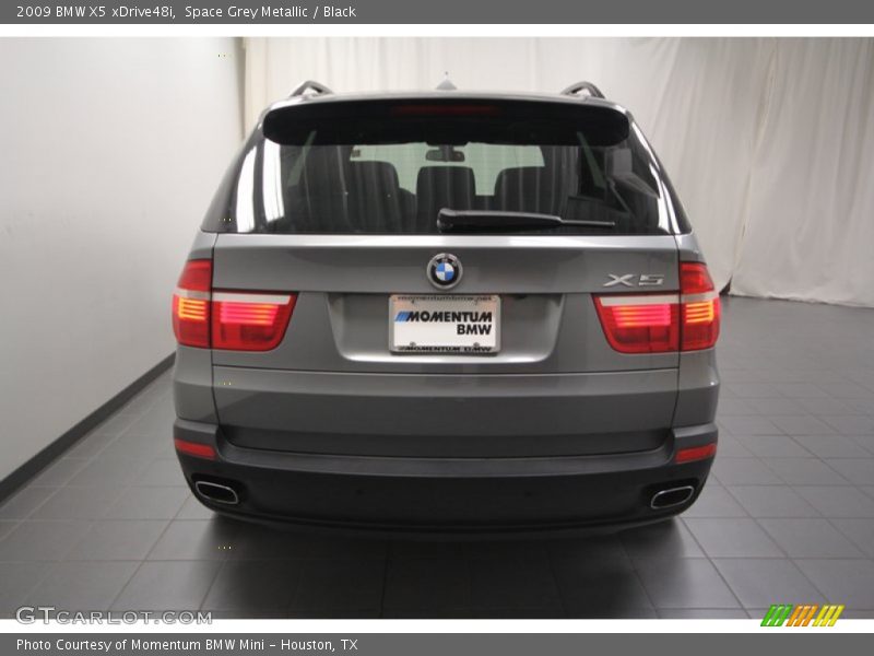 Space Grey Metallic / Black 2009 BMW X5 xDrive48i