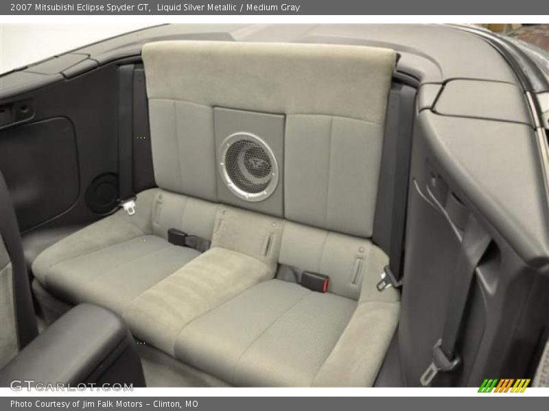 Liquid Silver Metallic / Medium Gray 2007 Mitsubishi Eclipse Spyder GT