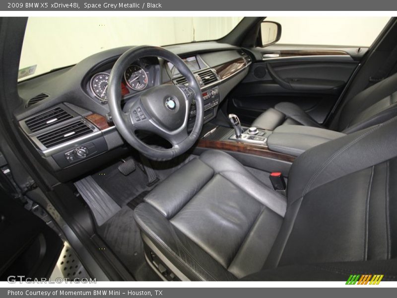 Space Grey Metallic / Black 2009 BMW X5 xDrive48i