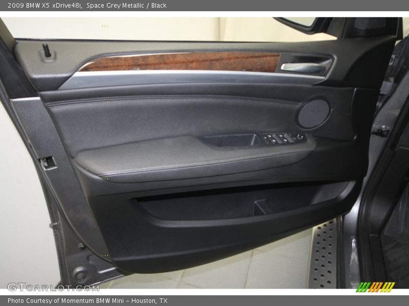Space Grey Metallic / Black 2009 BMW X5 xDrive48i