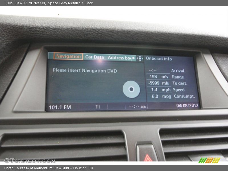 Space Grey Metallic / Black 2009 BMW X5 xDrive48i