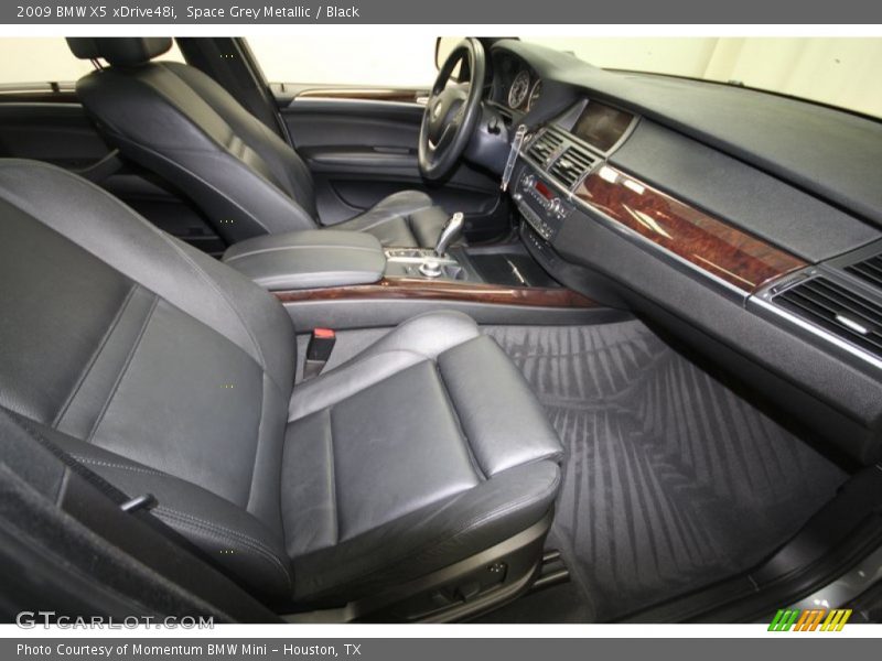 Space Grey Metallic / Black 2009 BMW X5 xDrive48i