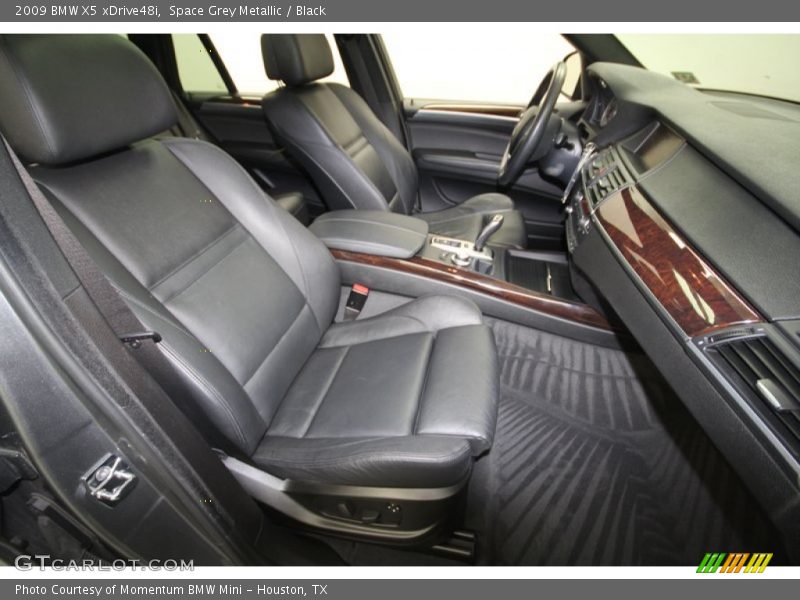 Space Grey Metallic / Black 2009 BMW X5 xDrive48i