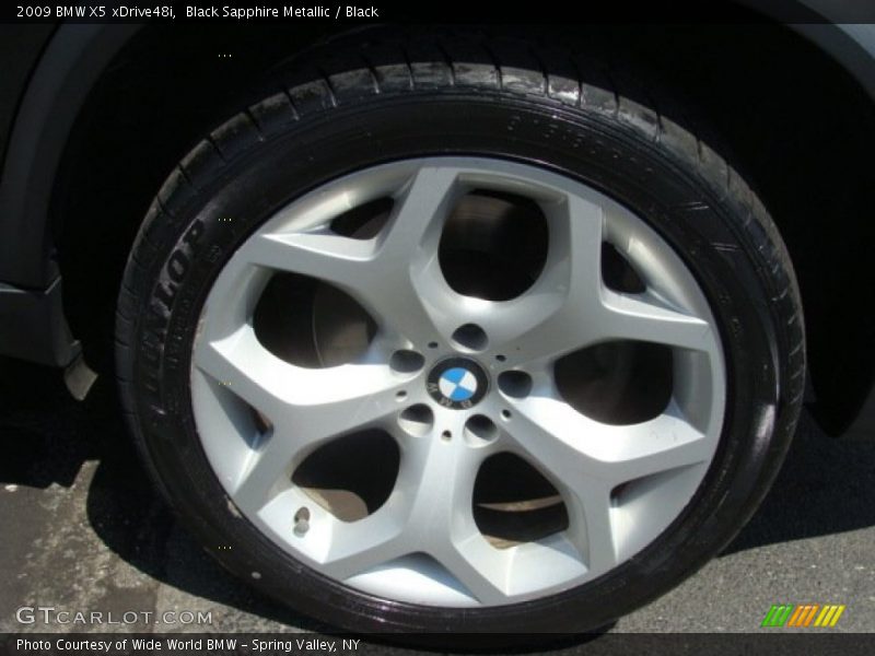 Black Sapphire Metallic / Black 2009 BMW X5 xDrive48i