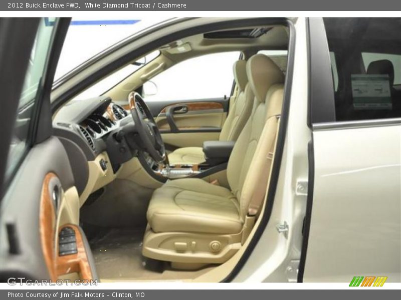 White Diamond Tricoat / Cashmere 2012 Buick Enclave FWD