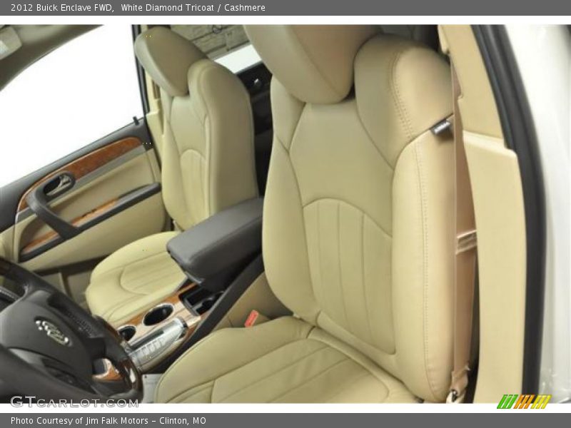 White Diamond Tricoat / Cashmere 2012 Buick Enclave FWD