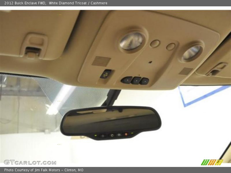 White Diamond Tricoat / Cashmere 2012 Buick Enclave FWD