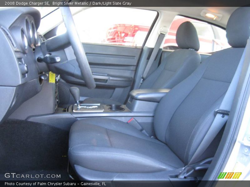 Bright Silver Metallic / Dark/Light Slate Gray 2008 Dodge Charger SE