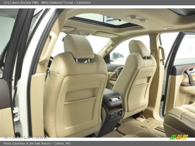 White Diamond Tricoat / Cashmere 2012 Buick Enclave FWD