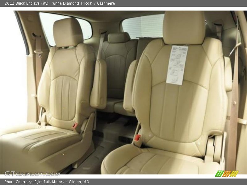 White Diamond Tricoat / Cashmere 2012 Buick Enclave FWD
