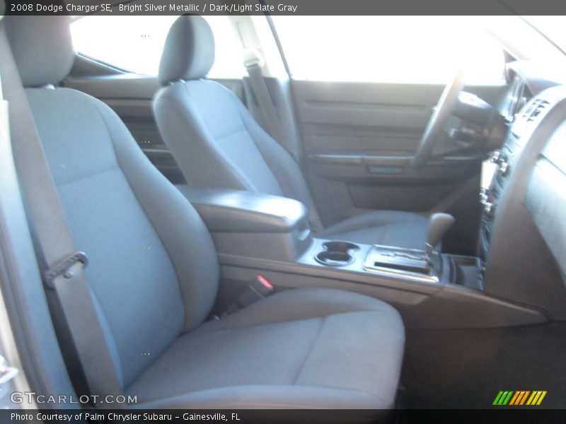 Bright Silver Metallic / Dark/Light Slate Gray 2008 Dodge Charger SE