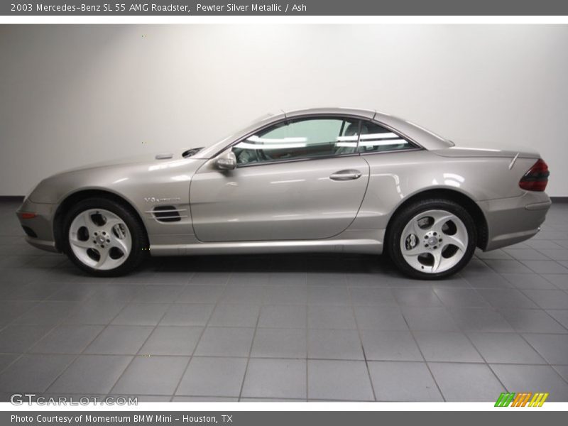  2003 SL 55 AMG Roadster Pewter Silver Metallic