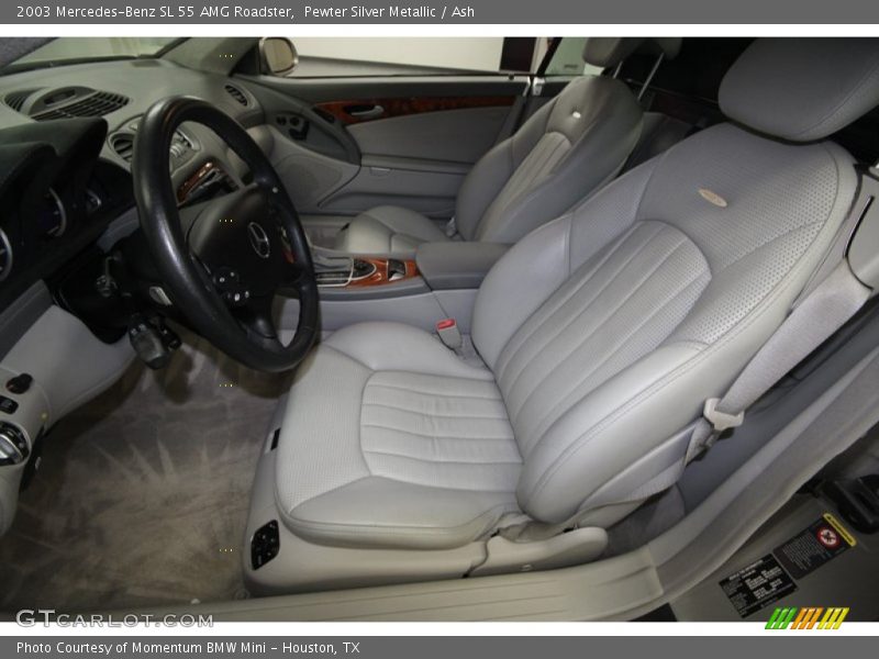 Ash Interior - 2003 SL 55 AMG Roadster 