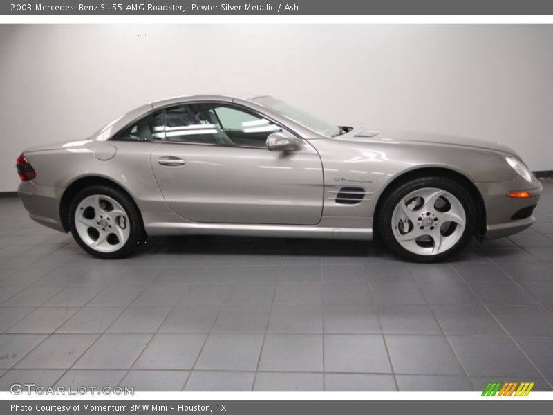  2003 SL 55 AMG Roadster Pewter Silver Metallic